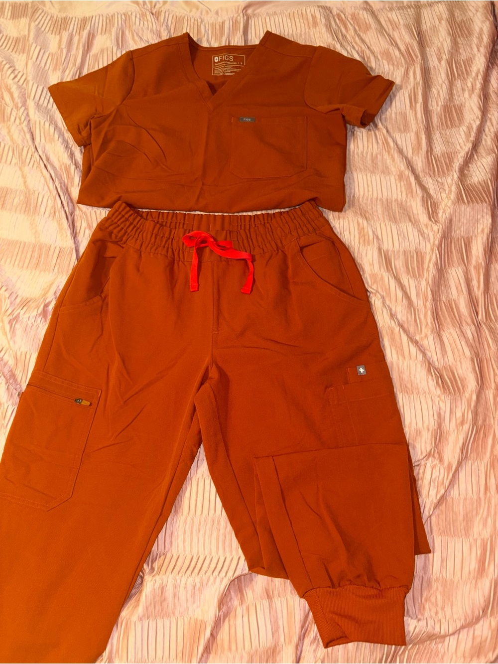 Figs Women's Tercotta Jogger Scrub Set
